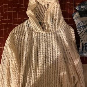 See through sweatshirt